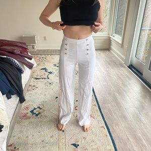 Abercrombie sailor white pants